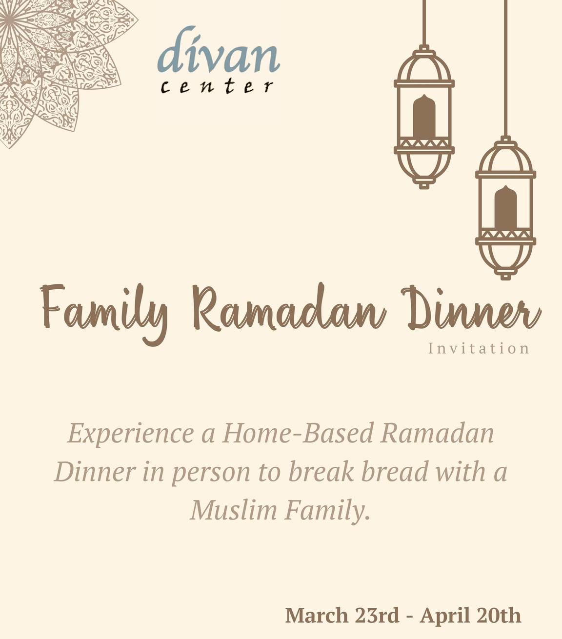 Family Ramadan Dinner